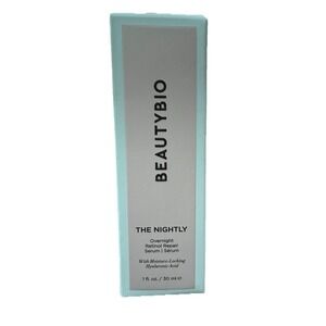 BeautyBio The Nightly Overnight Retinol Repair Serum 1 fl oz 30 ml NEW